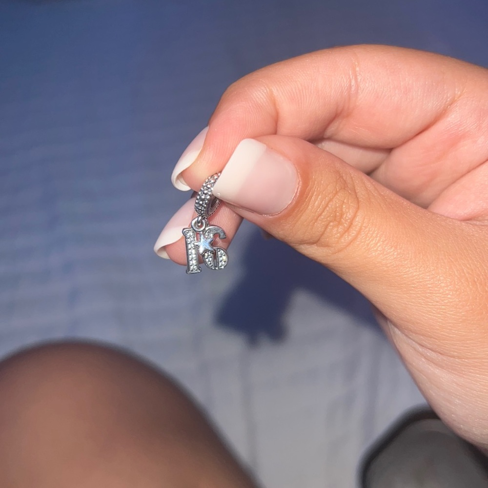 16th celebration pandora charm